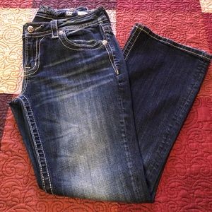 Miss Me Signature Rise Boot Jeans EUC 31 x 29